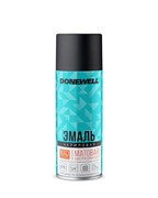 9005M RAL Эмаль DONEWELL универсальная акриловая черная матовая, 520 мл (12шт/уп)