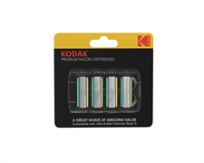 Сменные кассеты для бритья Kodak Premium Razor 5 лезвий 4 штуки (96/384/12288)