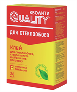 Клей обойный  Кволити  для стеклообоев  300г (30шт/уп)