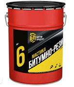 Мастика Резино-Битумная БИТУМ ПРОДУКТ 20кг ведро  Спеццена (не товарный вид)