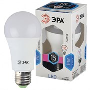 Лампа светодиодная  ЭРА LED smd A60-15W-827-E27 2700К