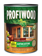 Антисептик PROFIWOOD 3 в 1 лаковый атмосферостойкий алкидный красное дерево 0,7 кг (14шт) СПЕЦЦЕНА