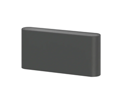 Декоративная подсветка ЭРА WL41 GR светодиодная 10Вт 3500К серый IP54 для интерьера, фасад.ПОД ЗАКАЗ