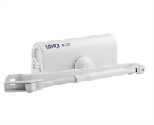 Доводчик дверной НОРА-М LONEX 310 морозостойкий-белый(от 15до 60кг)