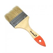 Кисть плоская нат. щетина 125мм с дер. ручкой ЕРМАК Стандарт