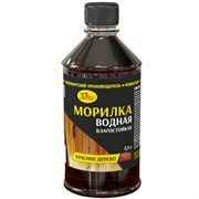 Морилка водная красное дерево 0,5 л (12шт.)
