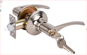 Защелка ZS-02 (894) SB ET мат.золото с ключом нажимная MOSBJ