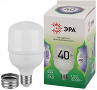 Лампа светодиодная ЭРА GREEN LINE LED POWER  T80-40W-865-E27 GL Е27 40 Вт колокол холодный свет