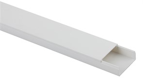 Кабель-канал 40x16Х2000мм ЭРА (белый) дв.замок (25шт/уп 50м) Б0031135