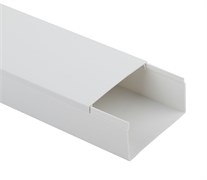 Кабель-канал 80x60х2000мм ЭРА (белый) дв.замок (9шт/уп 18м) Б0031141