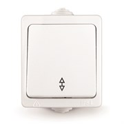 Выключатель одноклавишный проходной 