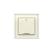 Кнопка звонка с символом и подсветкой 