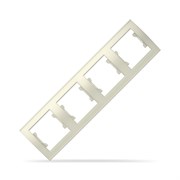 Рамка четырехместная горизонтальная 