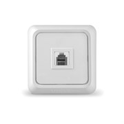 Розетка телефонная одноместная 