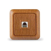 Розетка телефонная одноместная 