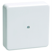Коробка распаячная 75х75х20 (без клеммы) белая IP40 ЭРА Б0031164