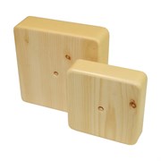 Коробка распаячная 100х100х30 (без клеммы) сосна IP40 ЭРА Б0031182