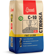 Стяжка цементная С-10, 25кг Старатели  (63шт/п) 3404