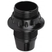 Патрон ЭРА Е14 с кольцом бакелит черный ACS PTR/KOL-E14-BAK-BL-IND Б0043686 Б0043686