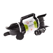 Удлинитель силовой ЭРА UFx-1e-3x1,5-30m-IP44(KG) на рамке с заземлением 1 розетка 30 м КГ 3х1,5мм2  Б0050869