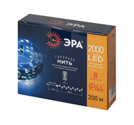 Гирлянда  POWER ENIN-2000W ЭРА Нить холодный свет 200 м 2000 microled IP44 22 Б0060429