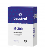 Пескоцемент М 300 25кг Baustrol  (48шт/п) 00000003