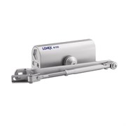 Дверной доводчик НОРА-М LONEX 330 морозостойкий, графит (50-120кг) 20001