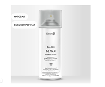 Аэрозоль эмаль алкидная универсальная Elcon RAL 9003 белая матовая 520 мл (12шт/уп) 00-00463210