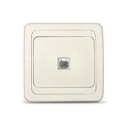 Розетка телефонная одноместная 