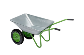 Тачка садовая,2-х колесная ,грузоподь.120кг, обьем 65л Сибртех 689135