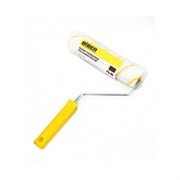 Валик 230 мм полиакрил бюгель d6 мм, ворс17 мм,пласт. желтая ручка БИБЕР (50шт/уп) для стен/потолков 32516