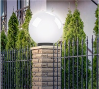 НТУ 01-150-401 шар опаловый ЭРА  Светильник садово-парковый  на опору / кронштейн IP4 ПОД ЗАКАЗ Б0048739