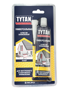 Герметик TYTAN Prof. универсальный силиконовый прозрачный 85 мл (24шт) 22605