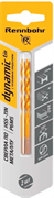 Сверло по металлу  3,5 x70 мм HSS-TIN, Р6М5, RENNBOHR DYNAMIC-TIN CARD (2шт/уп) 667035