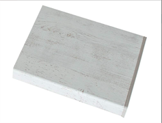 Подоконник ПВХ 200Х1300 ламинированный белый (шагрень) 00-00000324