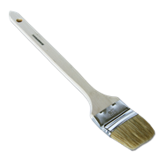 Кисть радиаторная    63мм  нат.щетина с дер. ручкой SANTOOL (12шт/уп) 010140-012-025  010140-012-025