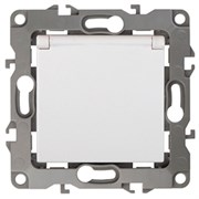 12-2103-01 ЭРА Розетка 2P+E Schukoсошторками с крышкой16АХ-250В,Эра12,белый . Под заказ Б0014693