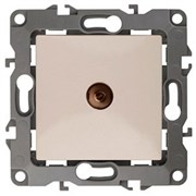 12-3101-02 ЭРА Розетка TV одиночная, Эра12, слоновая кость Б0014706