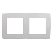 12-5002-01 ЭРА Рамка на 2 поста, Эра12, белый Б0014751