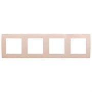 12-5004-02 ЭРА Рамка на 4 поста, Эра12, слоновая кость Б0014772