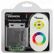 Контроллер для RGB ленты на 12V ЭРА RGB controller-12-A02-RF, даль пульт -15м (144вт) C0043981