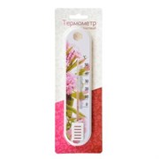Термометр комнатный пластик19х4см 