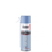 Пена бытовая KUDO HOME 20+ всесезонная 650мл (-10) (12шт) KUPH06U20+