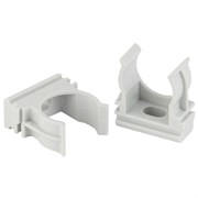 Клипса-крепеж CLIP-16 для трубы(серый) d 16мм ЭРА (100 шт/уп) Б0020035