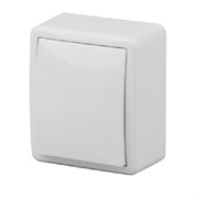 11-1201-01 ЭРА Выключатель,10АХ-250В, ОУ Эра Эксперт, белый Б0020653