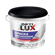 Краска ВД Оптилюкс для потолков белоснежная 14кг ведро 2207