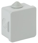 Коробка распаячная ОУ КОР 65х65х50мм с гермовводами 4 вх. IP54 ЭРА Б0037445
