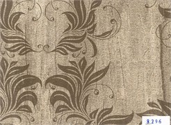 8296 D&B 45 см/8 м цветы на бежево-коричневом 8296