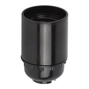 Патрон ЭРА Е27 подвесной, бакелит, черный (x50) ЭРА Б0044085