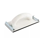 Сеткодержатель для шлифовальной сетки 100х230 БИБЕР 2 винтовых зажима, белый(10шт/уп) 70854